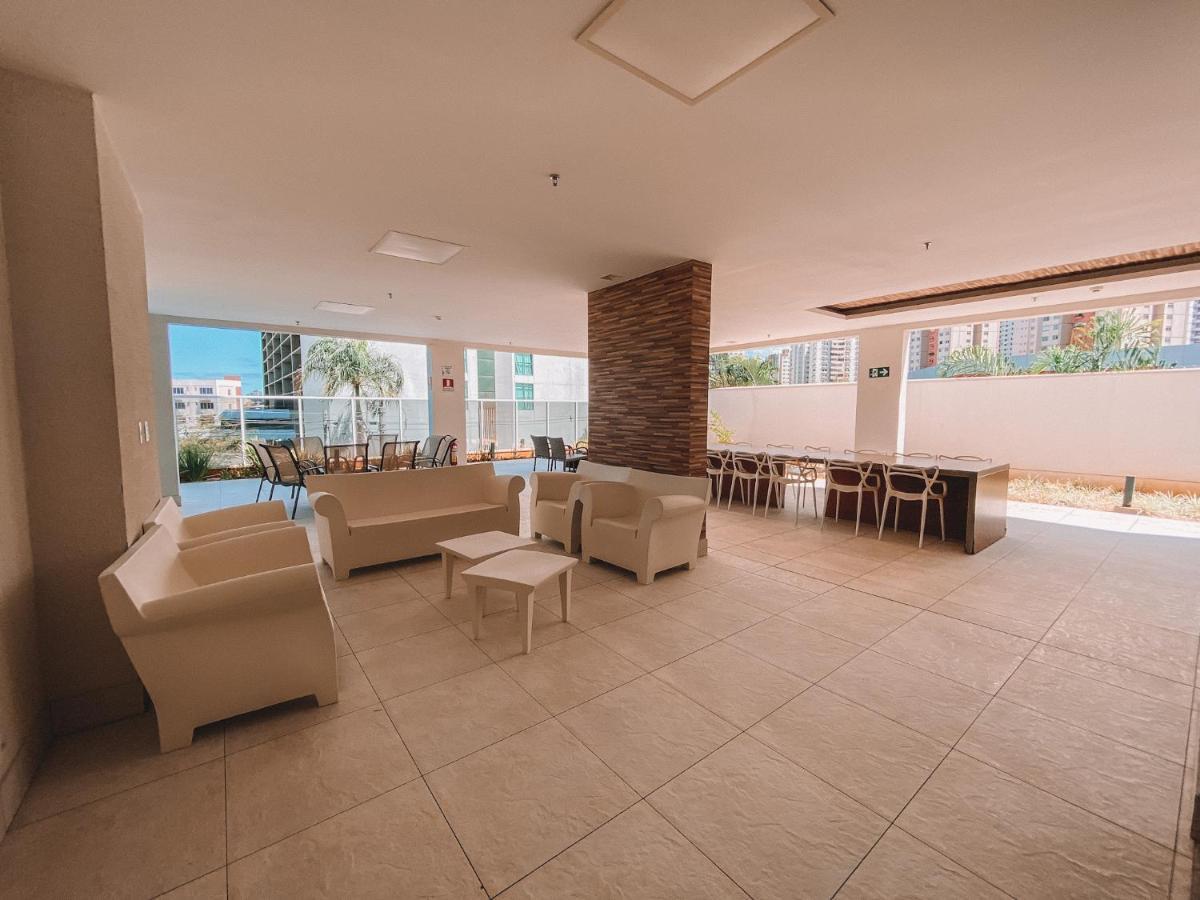 Luxuoso Apto 2Q Jd Goias - 1103T Apartment กัวยาเนีย ภายนอก รูปภาพ