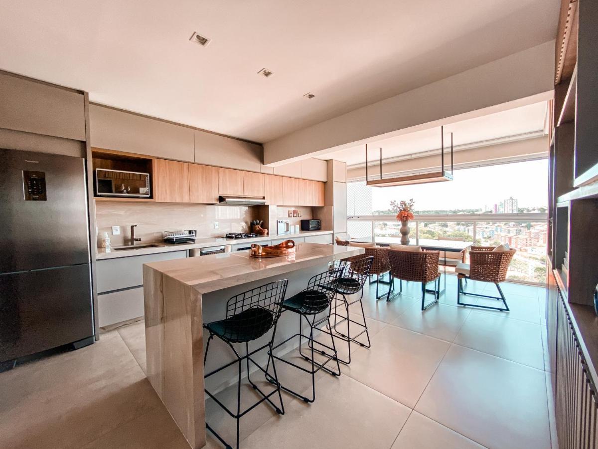 Luxuoso Apto 2Q Jd Goias - 1103T Apartment กัวยาเนีย ภายนอก รูปภาพ